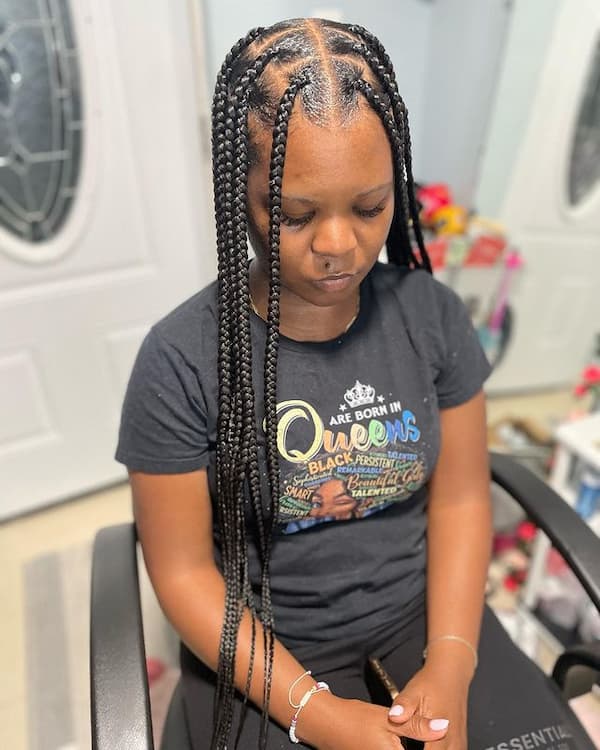 18 Pretty Box Braids Protective Hairstyles You'll Love