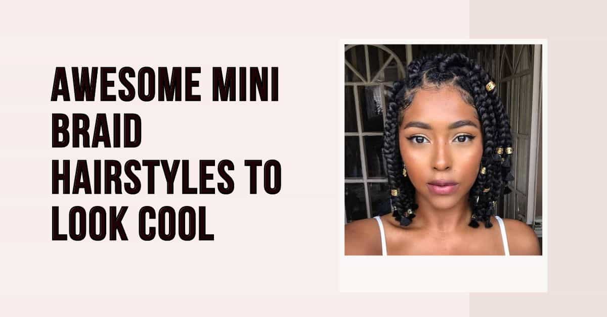 5 easy braid hairstyles to try on short hair