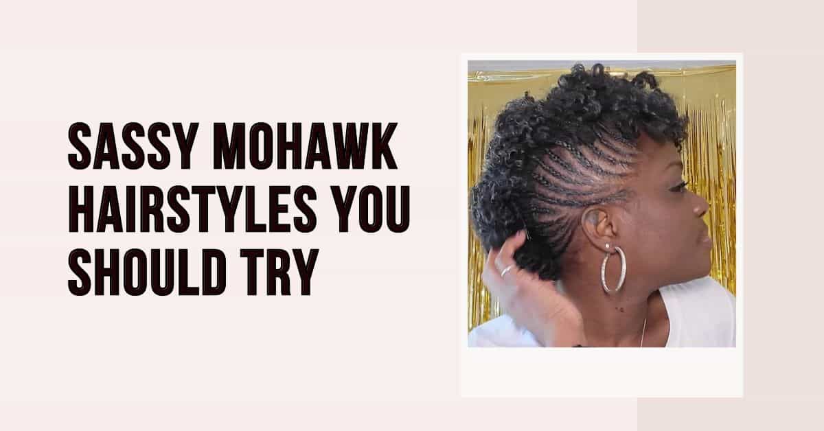 Cool Textured Mohawk Haircut for Women  Hairstyles Weekly