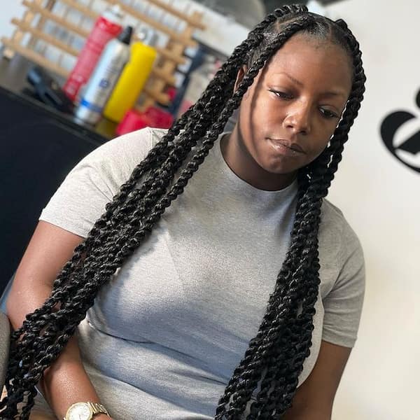 47 Big Jumbo Braids Styles with Trending Images You Will Lov