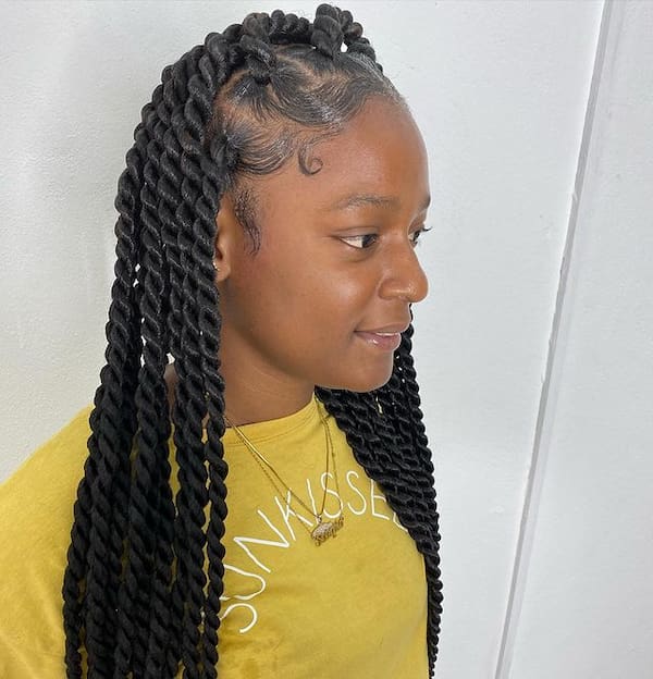 2022 Braided Hairstyles Latest Box Braid Hairstyles To Try Now