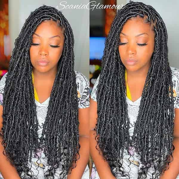 16 Stylish Distressed Faux Loc Hairstyles You'll Love