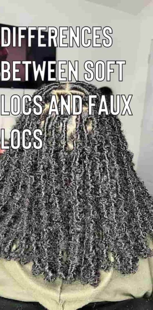 differences between soft locs and faux locs pin