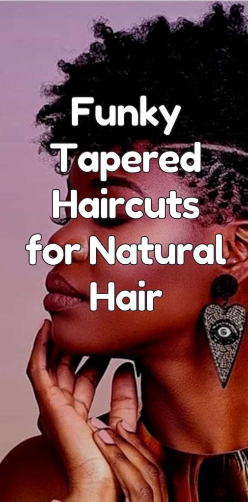 tapered haircuts for natural hair