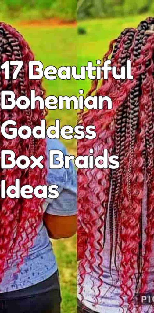 beautiful bohemian goddess box braids