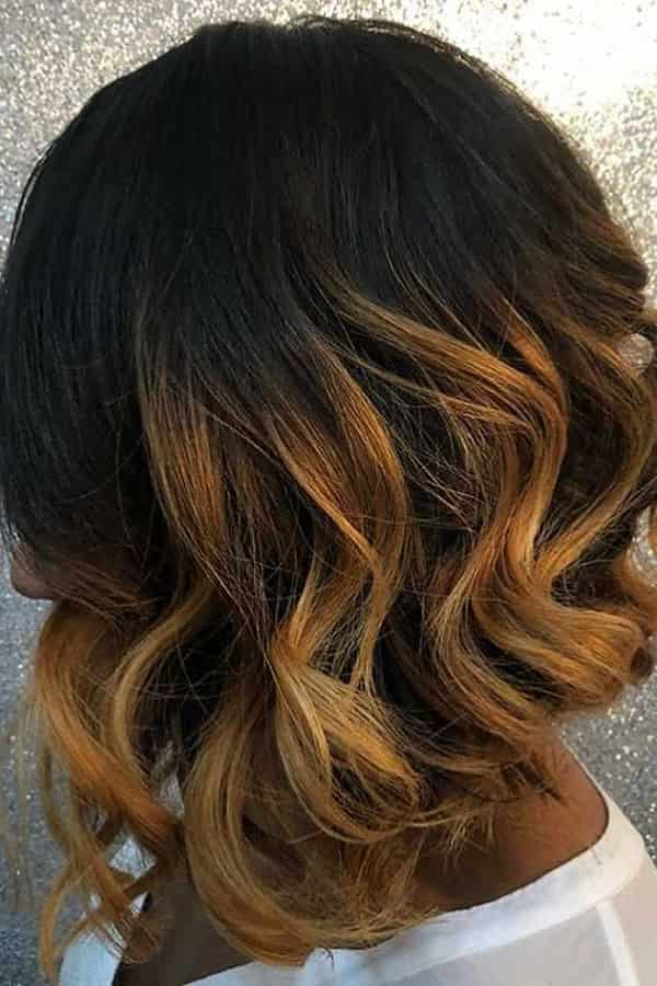 Wavy Long Bob Wolf Cut