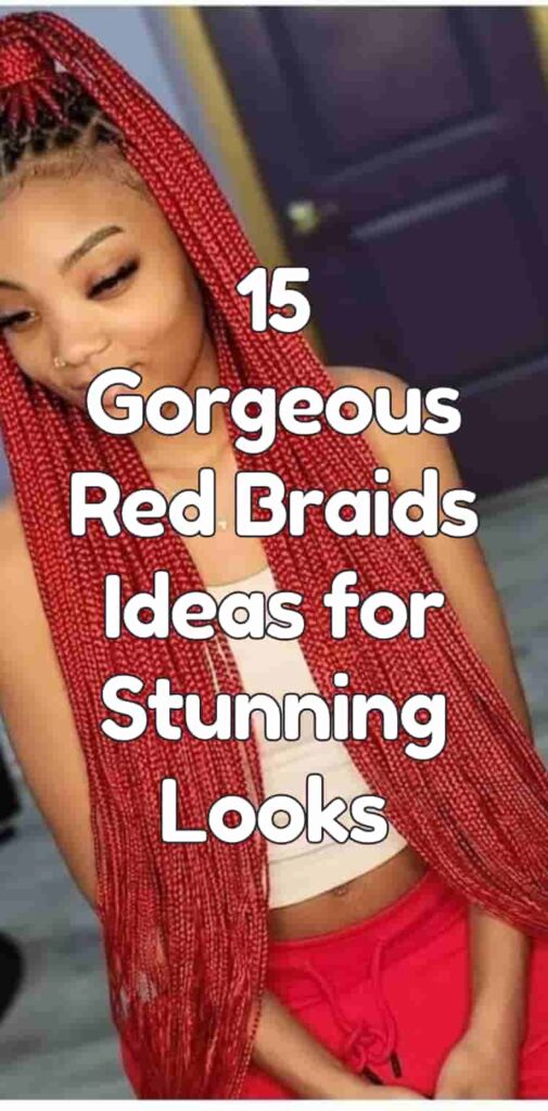 15 Gorgeous Red Braids Ideas for Stunning Looks