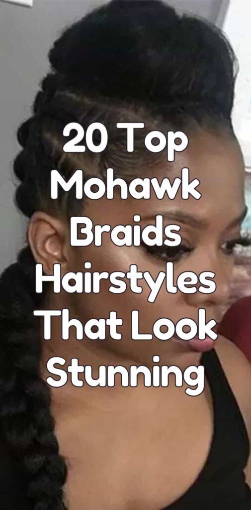 20 Top Mohawk Braids Hairstyles That Look Stunning