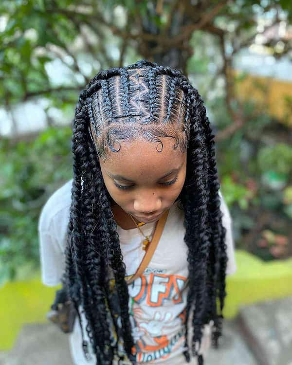 Amazing Knotless Braids