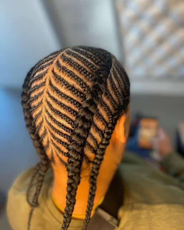 iverson braids for men