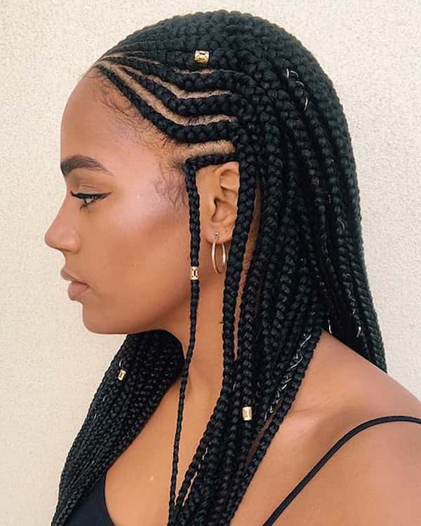 20 Feed-in Braids for Black Women to Try