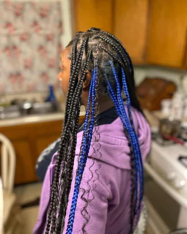 Goddess Peekaboo Braids