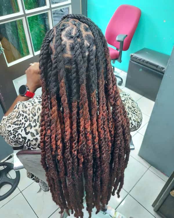 Soft Loc with Brown Highlight