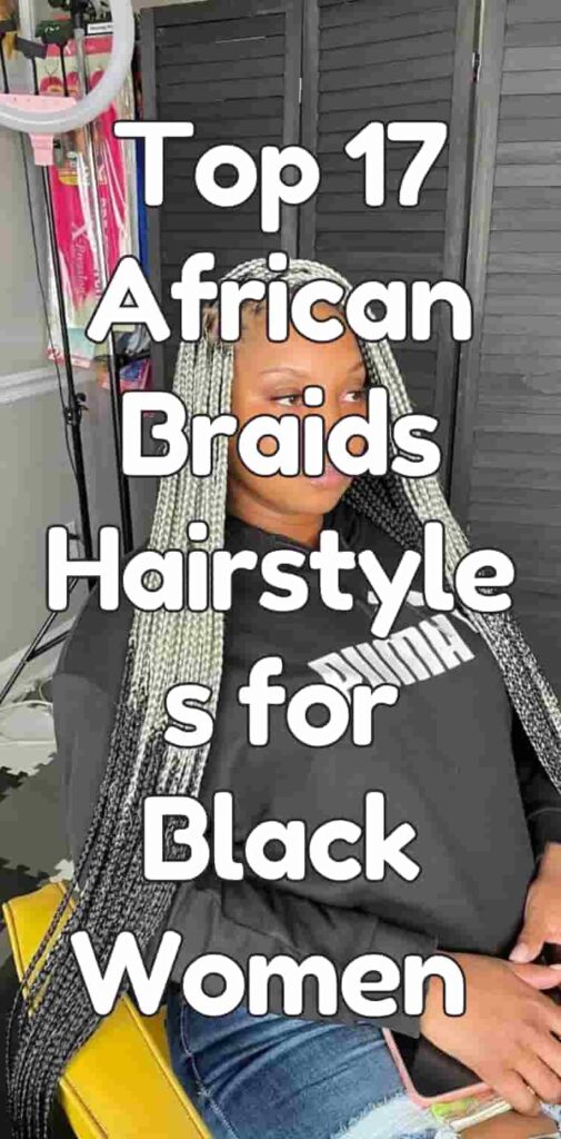 Top 17 African Braids Hairstyles for Black Women 