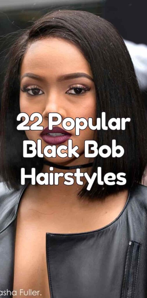 22 Popular Black Bob Hairstyles
