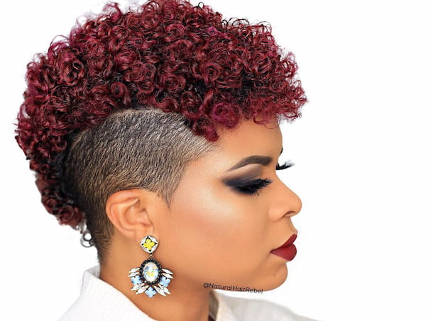 Bold Bordeaux Tapered Style