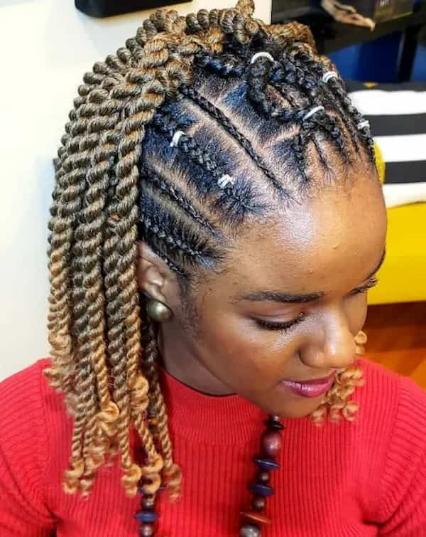 Cornrows Passion Twists