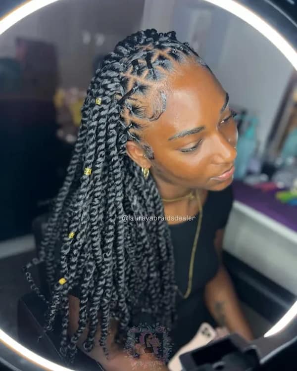 Crisscrossed Passion Twists