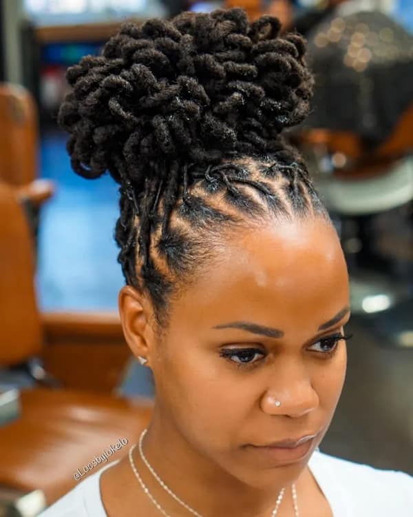 30 High Bun Hairstyles for Black Women