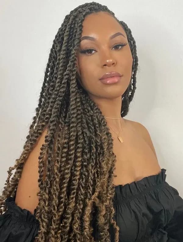 Long Ombre Passion Twists