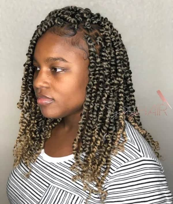 Medium Length Crochet Passion Twists