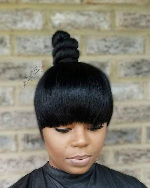 Quick and Easy Top Knot