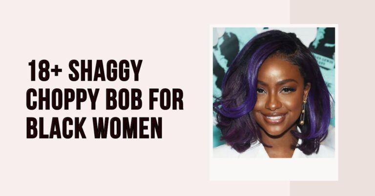 18 Shaggy Choppy Bob for Black Women