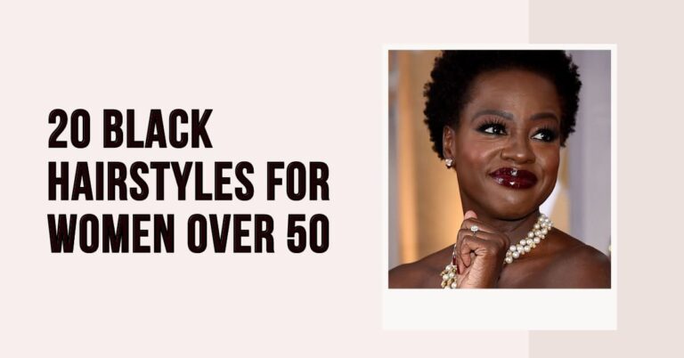 20 Black Hairstyles for Women Over 50