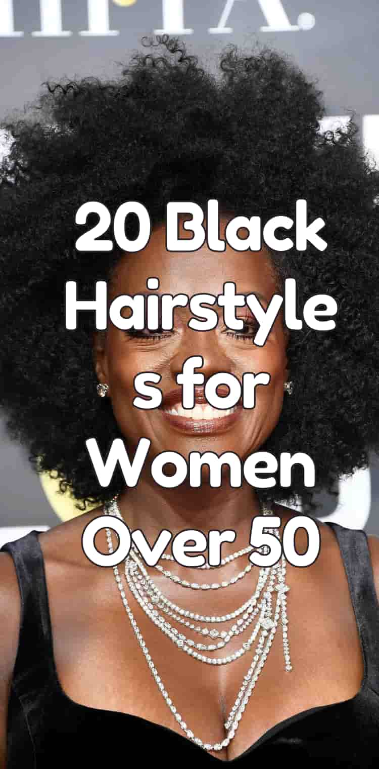 20 Black Hairstyles for Women Over 50