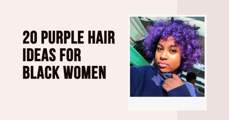 20 Purple Hair Ideas for Black Women