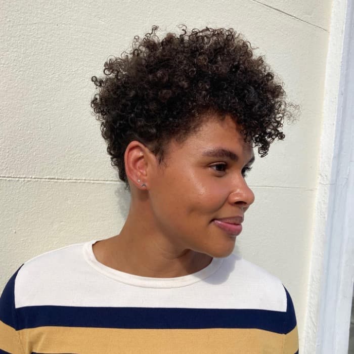 Cropped Cut for Natural Curls
