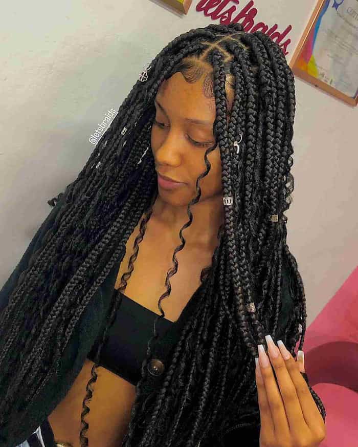 20 Goddess Braid Hairstyles for Black Women - Sister's Bombshell