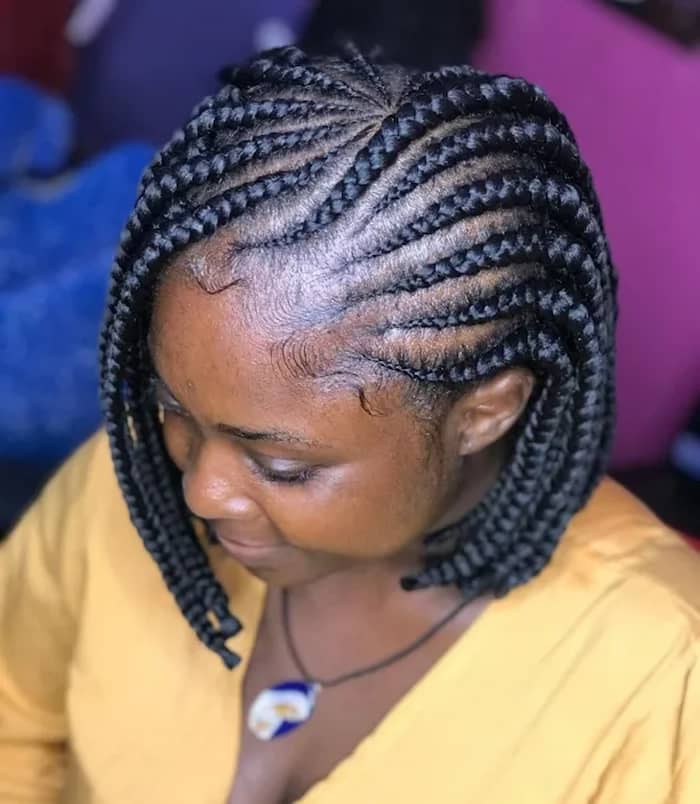 Small Goddess Bob Braids