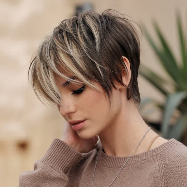 Mixed-Colored Angled Pixie