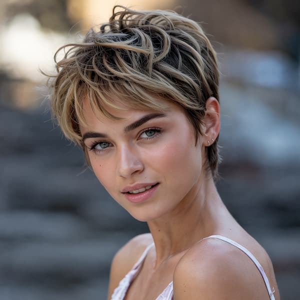 Pixie with Darker Roots