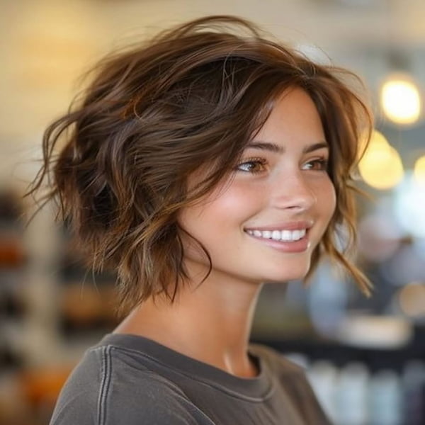 Choppy Layered Bob