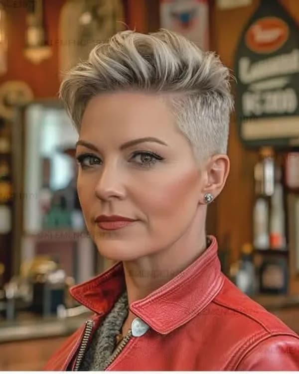 Choppy Undercut Pixie