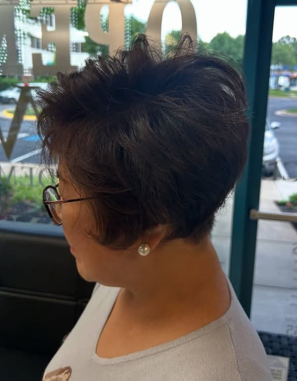 Pixie with Volume on Top