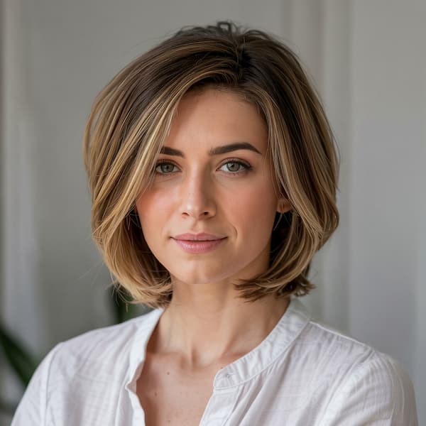 Smoothly Layered Long Bob