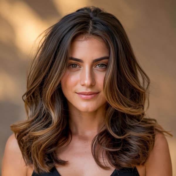 Summer Long Layered Haircut