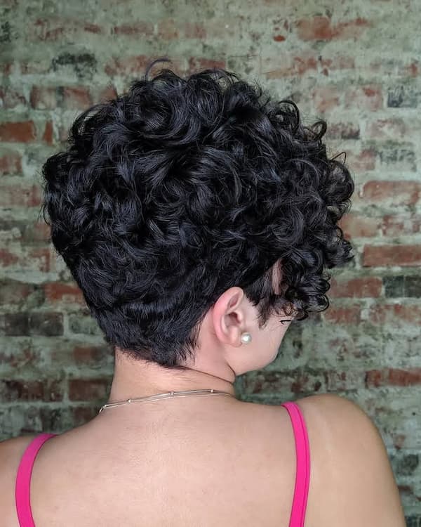 Pixie with Curly Crown