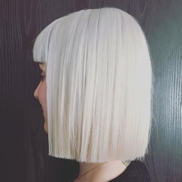 Blunt Bob with Bangs