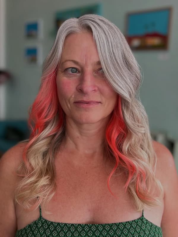 Shag with Peek-a-Boo Highlights