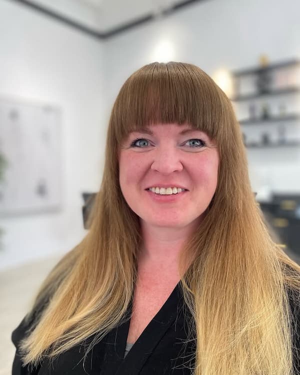 Blunt Bob with Full Bangs