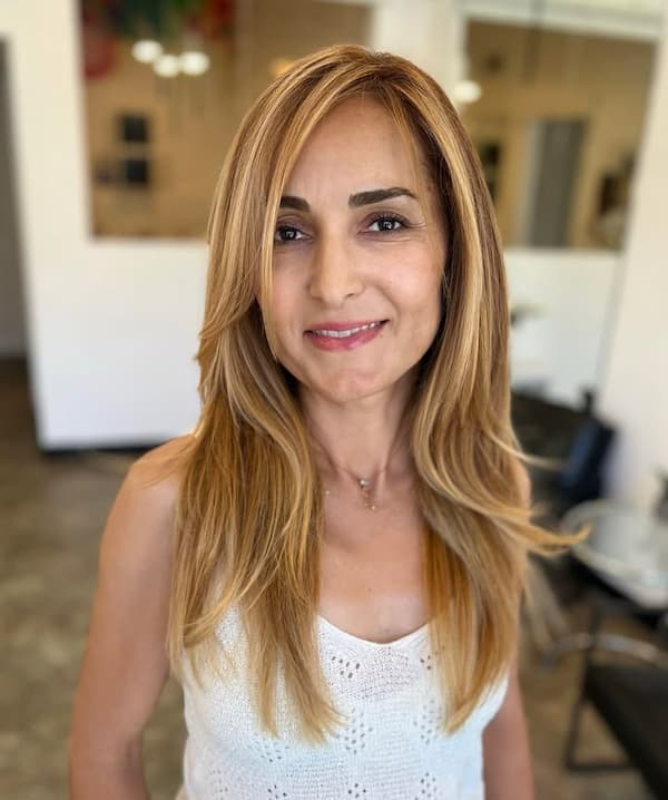 Shag with Side Bangs