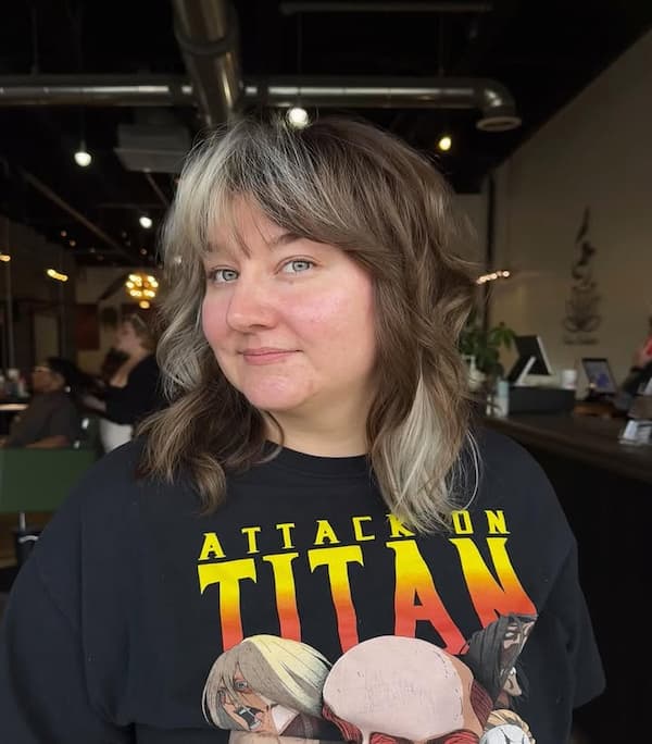 Choppy Shag with Bangs