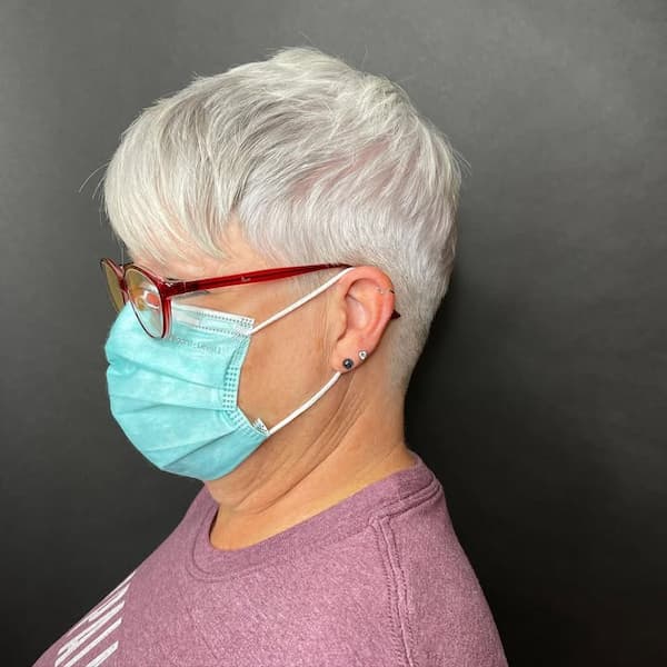 Classic Pixie with Sweeping Side Bangs