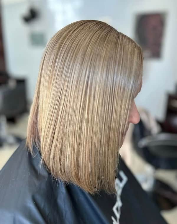 Angled Bob with Razor-Cut Layers