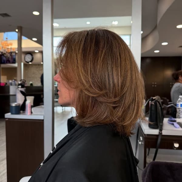 Tousled Shag with Face-Framing Layers