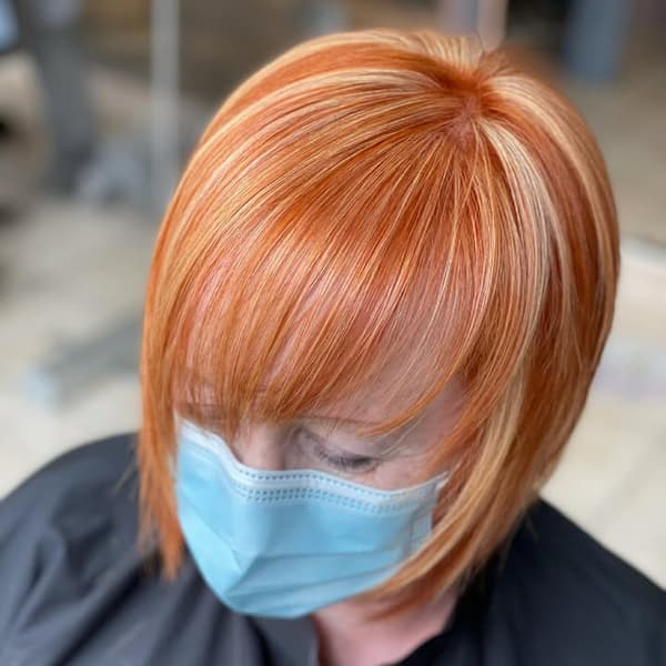 Layered Shag with Bangs